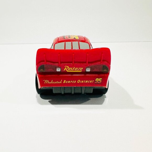 Disney Disney Pixar Rust-Eze Lightning McQueen Talking Engine Sounds Car - Rare - Picture 6 of 8